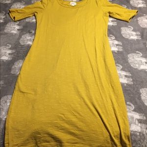 Mustard yellow Julia dress